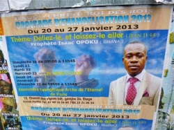 Gospel et Eglises africaines à l'affiche (JANVIER 2013)