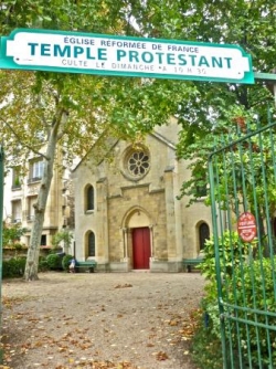 "Temple protestant ERF, culte à 10H30"