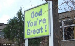 "Dieu tu es génial!"