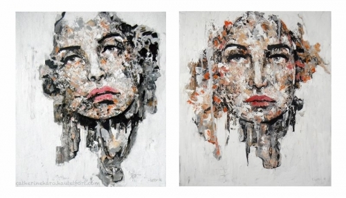 Les douces illusions Catherine Haro, peintures