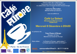 Café Europe IDF de décembre 2010
