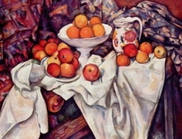 paul cézanne,pommes,nature morte aux pommes,baigneuses,cerisier