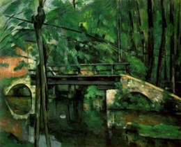 le pont de maincy,paul cézanne,peinture