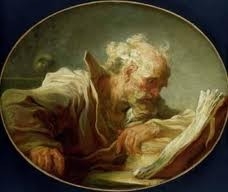 fragonard,un philosophe lisant