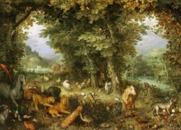 le paradis terrestre,bruegel le jeune,allégories