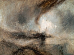 william turner,tempête de neige sur mer,peintre