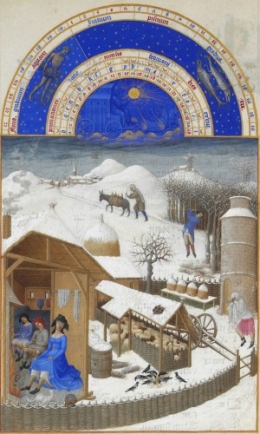 frères limbourg,très riches heures du duc de berry,peintres,miniaturistes