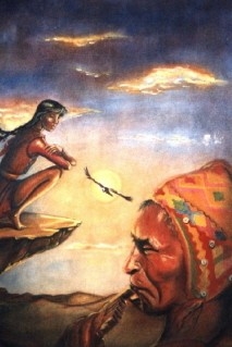 condor,légende indienne,soleil,nuit