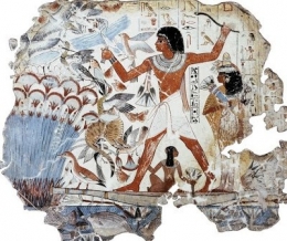 égypte,bas-reliefs tombes,égypte xviiie dynastie,thèbes,nil,scènes agricoles égyptiennes,scènes de la vie quotidienne en égypte,scène de chasse en égypte