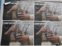 macri, CFK, pâques,pape françois,propagande,récupération politique