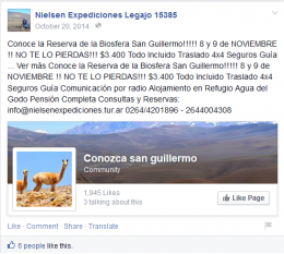 Tourisme San Guillermo Nielsen expediciones.png