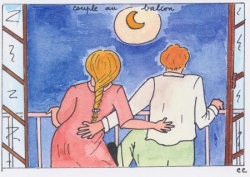 couple au balcon