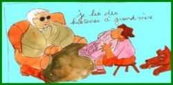 lecture à grand-mère
