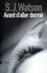 S.J. Watson, littérature, thriller, roman, 