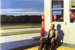 nouvelle, hopper, ermite, solitude, 