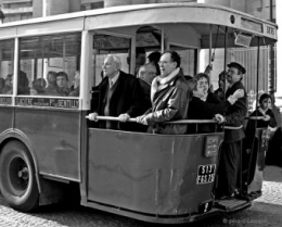 L’autobus à plateforme, souvenirs, paris années 50,