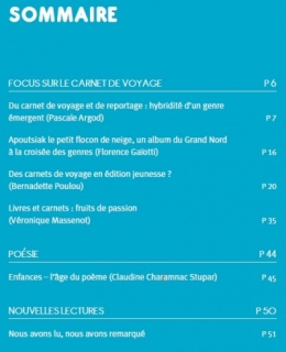 revue,littérature jeunesse,nous voulons lire,illustration,carnet de voyage