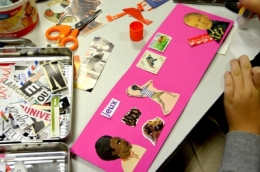 art postal,atelier,franconville,la lettre mystérieuse,collage