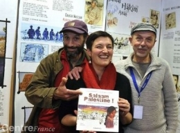 salaam palestine,clermont-ferrand,rendez-vous du carnet de voyage,dédicace,librairie