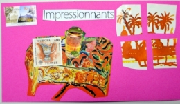 art postal,atelier,franconville,la lettre mystérieuse,collage