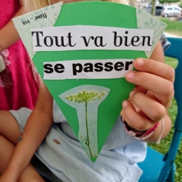 partir en livre, auxerre, art postal, atelier d'art postal, la grande vague