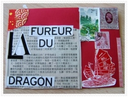 atelier,atelier d'art postal,collage,art postal,école primaire,collège,bibliothèque