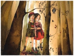 hansel et gretel,conte,contes traditionnels,les frères grimm,réécriture,l'Élan vert,xavière devos