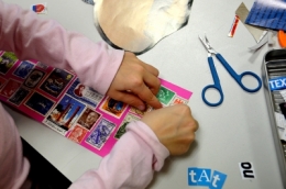 art postal,atelier,franconville,la lettre mystérieuse,collage