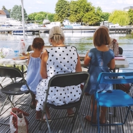partir en livre,auxerre,art postal,atelier d'art postal,la grande vague