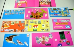 art postal,atelier,franconville,la lettre mystérieuse,collage