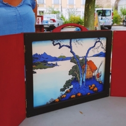 partir en livre,auxerre,art postal,atelier d'art postal,la grande vague