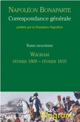 Napoléon,correspondance,wagram,tome 9