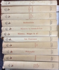 courteline,georges courteline,la philosophie de georges courteline,messieurs les ronds-de-cuir,les gaîtés de l'escadron,le train de 8h47,le gendarme est sans pitié,le commissaire est bon enfant,l'article 330,boubouroche,la cruche,les boulingrin,les linottes,un client sérieux,les fourneaux,la voiture versée,la paix chez soi,la conversion d'alceste,françois bernouard