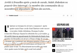 l'obs,le nouvel observateur,violette lazard,langue française,orthographe,fautes de français,grammaire,journalistes,daech,salah abdeslam