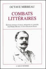 octave Mirbeau,Combats littéraires,citations