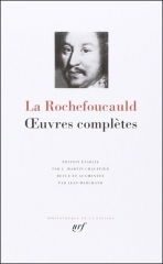 la rochefoucauld,maximes,jean marchand,louis martin-chauffier,oeuvres complètes,pléiade