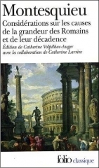 montesquieu,considérations,romains,folio,grandeur,décadence