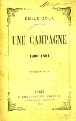 émile zola, une campagne,citations