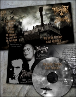 tank genocide feat zbt,war on the territory of our ancestors,zarach' baal' tharagh,démo-k7,démo cd-r,demo-tape,black metal