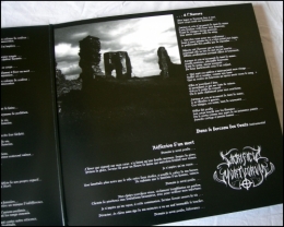 SACRIFICIA MORTUORUM, Les vents de l’oubli, Soldats Inconnus, LP, 33 tours, Les Créations Clandestines, Pro-tape, Black metal, Gilles de Rais