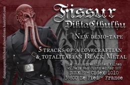 fissur,diktacthulhu,lovecraft,démo-k7,d.u.k.e,wvje 07,black metal