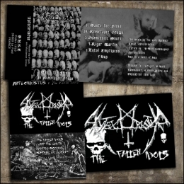 antechristus,waste the flesh as reluctance grows,the fallen idols,d.u.k.e,d.u.k.e 028,d.u.k.e 019,démo-k7 démo,demo-tape,black metal