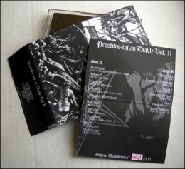 prostitue-toi au diable volume 2,compilation,demo-tape,démo-k7,warloghe,antaeus,celestia,urgrund,darvulia,ensamhet,bael,nuit noire,tsjuder,temple of baal,eternal majesty,black metal