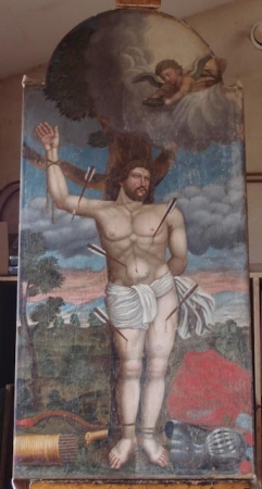 Peinture de Saint Sébastien