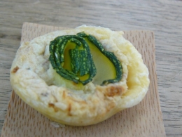 maquereau,tartelette,courgette,apéro
