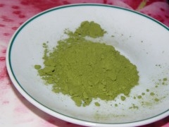 gâteau au yaourt,thé matcha,framboise,hibiscus