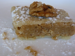 bouchée,noix,amande en poudre