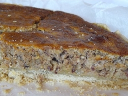 tarte,noix,noisette,pignon,miel de lavande