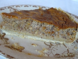 tarte,noix,noisette,pignon,miel de lavande