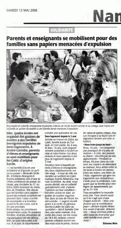 Presse Océan, 13 mai 2006